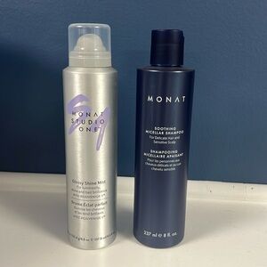 Brand New MONAT Micellar Shampoo and Glossy Shine Mist